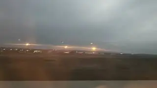 Взлет и посадка Минводы--Баку