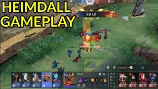 HEIMDALL ATTACK BUILD GAMEPLAY I MARVEL SUPER WAR NEW META