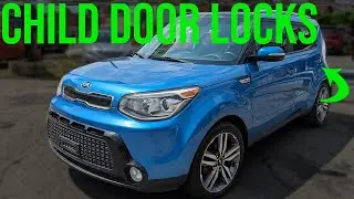 How to use Child Lock - Kia Soul (2014-2019)