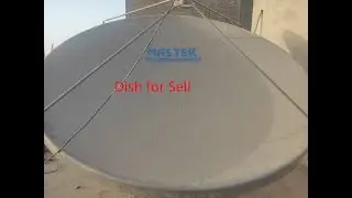 Dish Antenna for Sell Fiber 8 Feet dish,location Sindh Shahdakot. Condition 10/10.