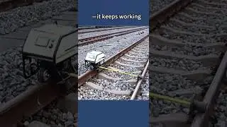 Meet the Smart Bolt Robot: The Future of Railway Maintenance! #track