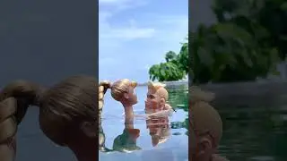 Барби и Кен отдыхают на пляже #shorts