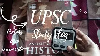 UPSC STUDY VLOG MALAYALAM | UPSC PRELIMS PREPARATION 2026 #upsc2026