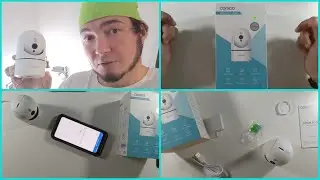 Conico PTZ Wireless IP Camera Setup And Unboxing!