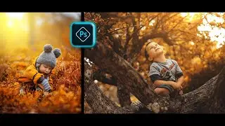Photoshop Tutorial  - How To Add Amazing Autumn colour Effect