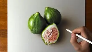 Drawing figs... so realistic that you can smell them 😱