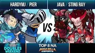 Hardymj & Pier vs Java & Sting ray - Top 8 - BCX Doubles 2020 - 2v2 NA