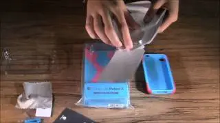 CapsuleRebelX iPhone 4(S) Blue-Pink