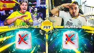 WE DISCARD A +94 ICON PLAYER PICK!! MILLIONAIRE FUT DRAFT VS PUMUS!!