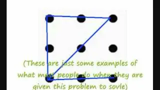 How to connect/sovle the 9 dots problem