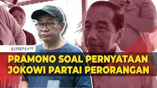 Jawaban Pramono Saat Ditanya Pernyataan Jokowi soal Partai Perorangan