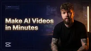 How to Create AI Videos with CapCut (Step-by-Step Tutorial for Beginners)