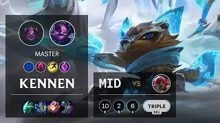 Kennen Mid vs Katarina - EUW Master Patch 11.12