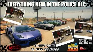 First look Police DLC: Everything new in the Police DLC - Car Mechanic Simulator 2021 #newdlc