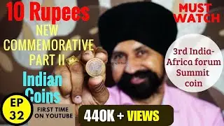 10 Rupees New Commemorative Coins | Rare commemorative coin | #thecurrencypedia #tcpep32 #viral 😊🙏🏼