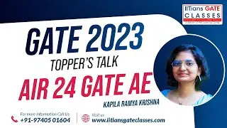 Ms. Kapila Ramya Krishna | AIR 24 GATE 2023 Aerospace Engineering Topper | IGC GATE Aerospace Topper