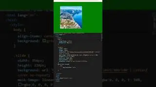 Auto reveal mask animation in css #css #mask #coding #webdesign #animation #reveal #shorts #yt #html