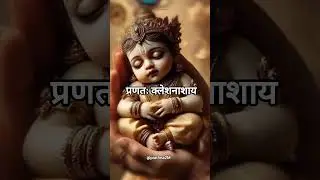 Powerful Krishna Mantra📳- 🕉️  KRISHNAYA VASUDEVAYA #krishna #chanting #meditation #music