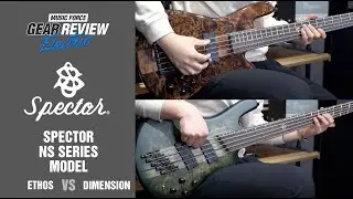 Spector NS Series Ethos VS Dimension Bass Review (No Talking)