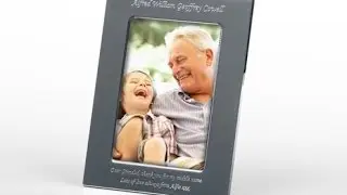 Engraved Silver Photo Frames