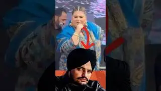 Simiran Kaur Dhadli Live Singing Sidhu Moose Wala 0008 Song