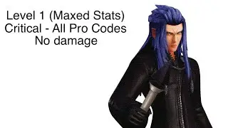 Data Sa&iuml;x (KH3) - Critical Level 1 (Max Stats) - All PRO Codes - No Damage