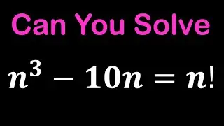 A nice factorial equation: The math behind solving equations.