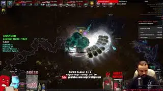 Path of Exile 3.8: Frostbolt / Ice Nova NON-COC Assassin Build T16 Minotaur Map / Eradicator Demo