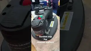 Strong Suction cup for uneven surface / Equip Expo 2022 in Louisville Kentucky