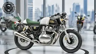 Royal Enfield GT 450 Review 🔥[2025] | First Look at the New Caf&eacute; Racer | BikeBuzzPro