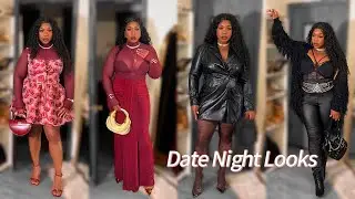 Date Night Outfit Ideas | Grown & Sexy | Burgundy & Black | Rose Forever 