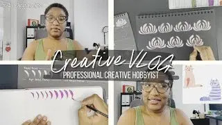 1st vlog lessons learned💙 | comma strokes practice | professional tutorialist | creative vlog | ep02