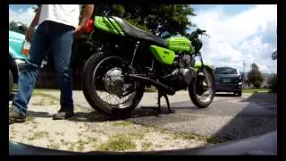 Kawasaki h2 750 3 into 1 chamber