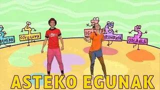 ENE KANTAK - ASTEKO EGUNAK. Asteko egunak ikasi