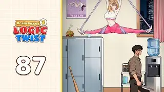 Brain Puzzle 2: Logic Twist Level 87 Rope Rescue