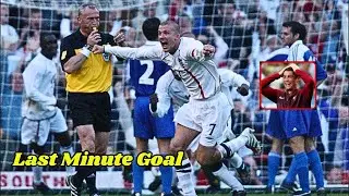 5 LAST MINUTE GOALS That Changed Football History