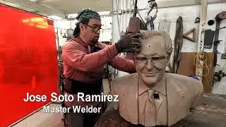 R. Ken Coit Statue | Welding