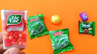 V&iacute;deo satisfactory ASMR tictac Satisfying video Sweets ASMR yummy Rainbow | Sweets to brasil