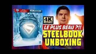 SUPERMAN 2025 ★ LE PLUS BEAU ?!! STEELBOOK COLLECTOR 4K UHD/BLU-RAY UNBOXING !