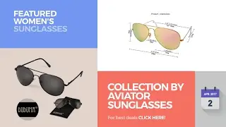 Collection By Aviator Sunglasses Featured Women's Sunglasses