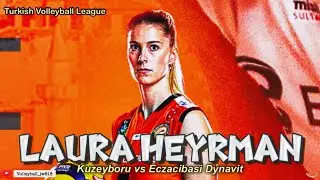 Laura Heyrman │ Middle Blocker │Kuzeyboru vs Eczacıbaşı Dynavit │ Turkish Volleyball League 2022/23