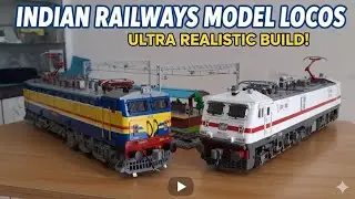 Most Realistic Indian Railways Locomotive Models Ever! | Scratch Built | WAP-7, WCAM-2, WAP-5
