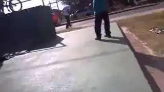 o pior tombo de skate