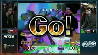 DHA 2017 SSBM - Wizzrobe (Captain Falcon) Vs. Laudandus (Sheik) Smash Melee
