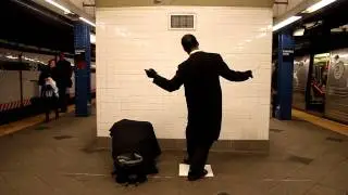 Columbus Circle subway and the Mime-Tequila Minsky