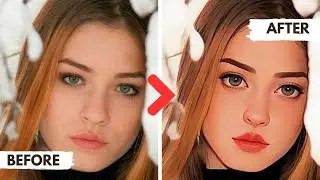 Fast & Simple Character Illustration with AI #digitalart #illustration #illustrator