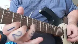 A Natural minor - 3 notes per string