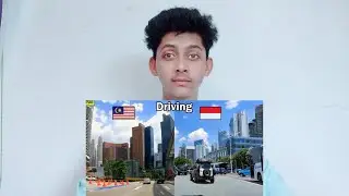 React To ( Driving Around - Kuala Lumpur Vs Jakarta - 2021 ) { indian reaction }