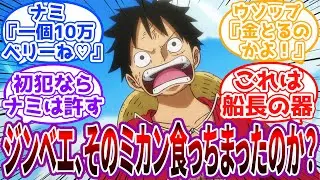 「悪ィ教えてなかった…おれが食ったことにしていいから」麦わらの一味の