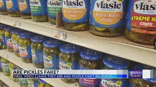 Are pickles fake? Viral video claims they are and people can't believe it